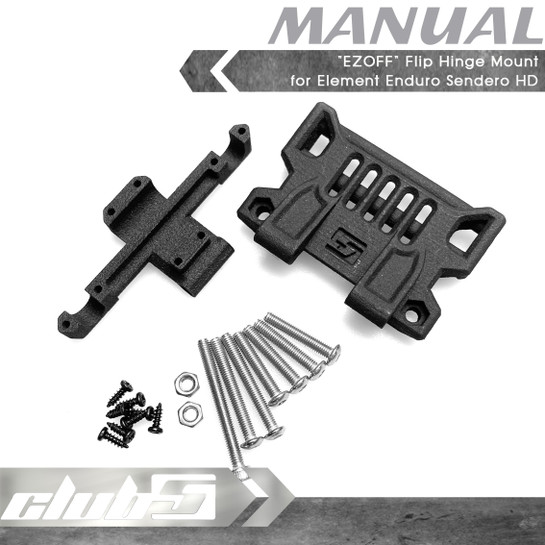 Sendero HD "EZOFF" Flip Hinge Mount