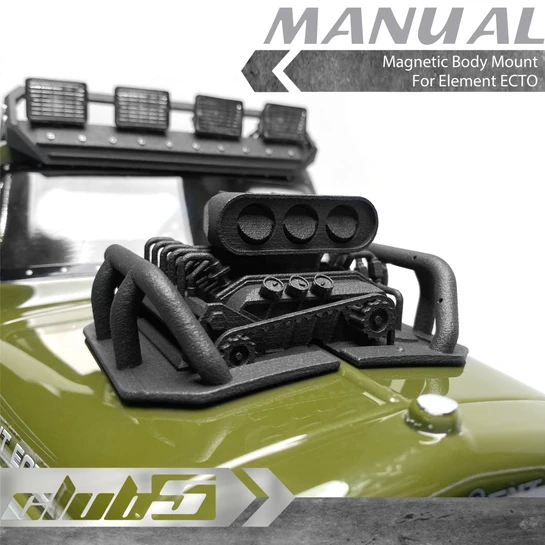 Magnetic Body Mount for Element ECTO