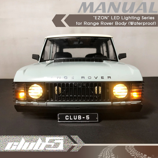 Range Rover_"EZON" Lighting Kit for Range Rover Classic Body ( Waterproof )