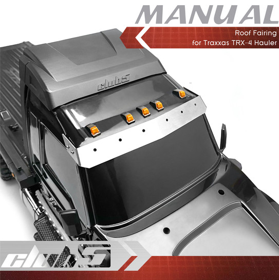  Roof Fairing for Traxxas TRX-6 HAULER