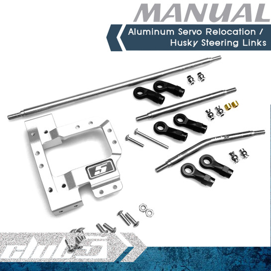 "Husky Link" Steering Links Set (Servo Relocation) for Wendigo