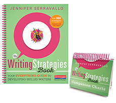 The Writing Strategies Book (Spiral) and Companion Charts Bundle