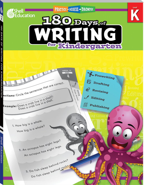 180 Days: Writing for Kindergarten