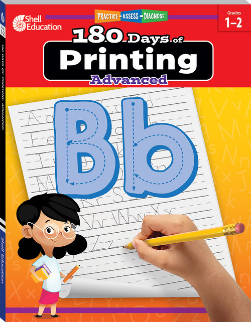 180 Days: Printing: Advanced (Grade 1-2)