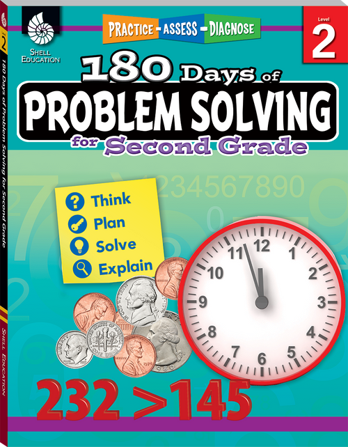 180 Days: Problem Solving for Second Grade
