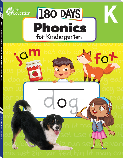 180 Days: Phonics for Kindergarten