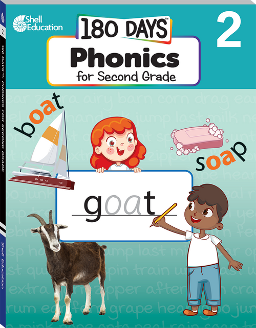 180 Days: Phonics for Second Grade