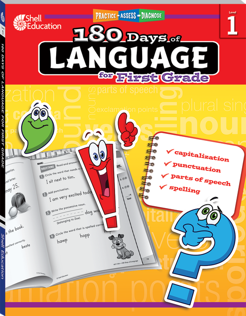 180 Days: Language for First Grade