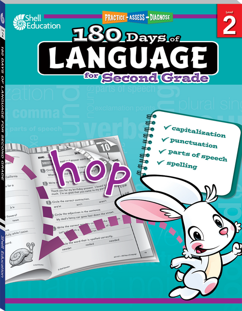 180 Days: Language for Second Grade