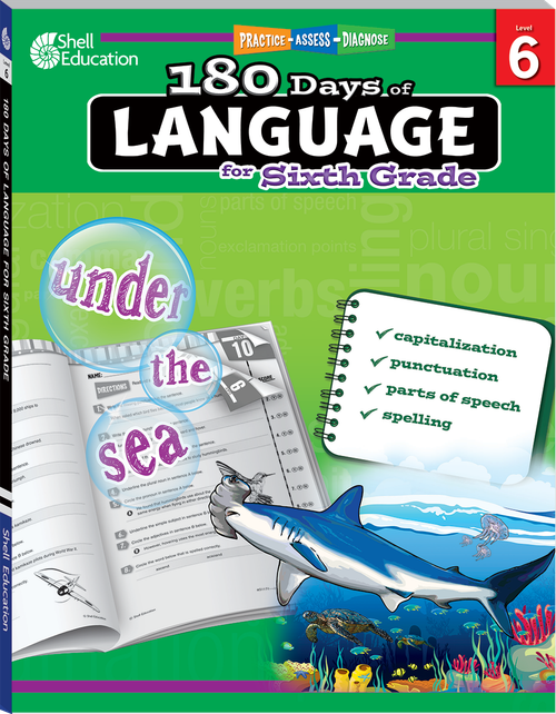 180 Days: Language for Sixth Grade