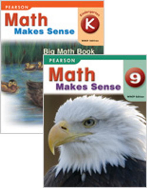 Math Makes Sense - Pearson WNCP Edition, K-9