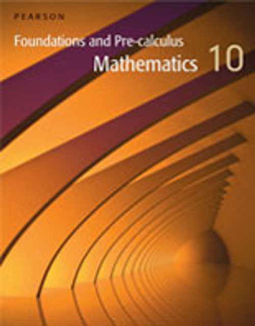 Foundations and Pre-calculus Mathematics 10