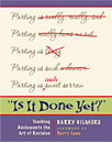 Is It Done Yet? Teaching Adolescents the Art of Revision