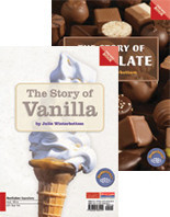 LLI Red Little Book (6 pack): The Story of Chocolate / Vanilla 2-way book
