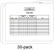 BAS Student Folders 30 Pack