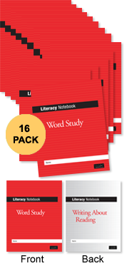 Red Literacy Notebooks (16 pack)