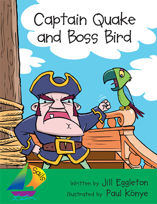 Captain Quake and Boss Bird BIG BOOK