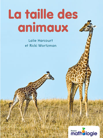 Mathologie : La taille des animaux - 5 exemplaires