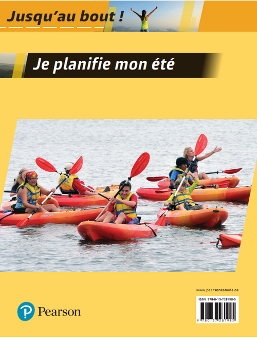 Je planifie mon ete - Student print pack (10)