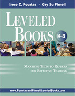 Leveled Books, K-8: Matching Texts to Readers for Effective Teaching - 9780325008189