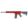 Ruger AR-556 in .223 Remington & 5.56x45 NATO Distressed Red Left Side