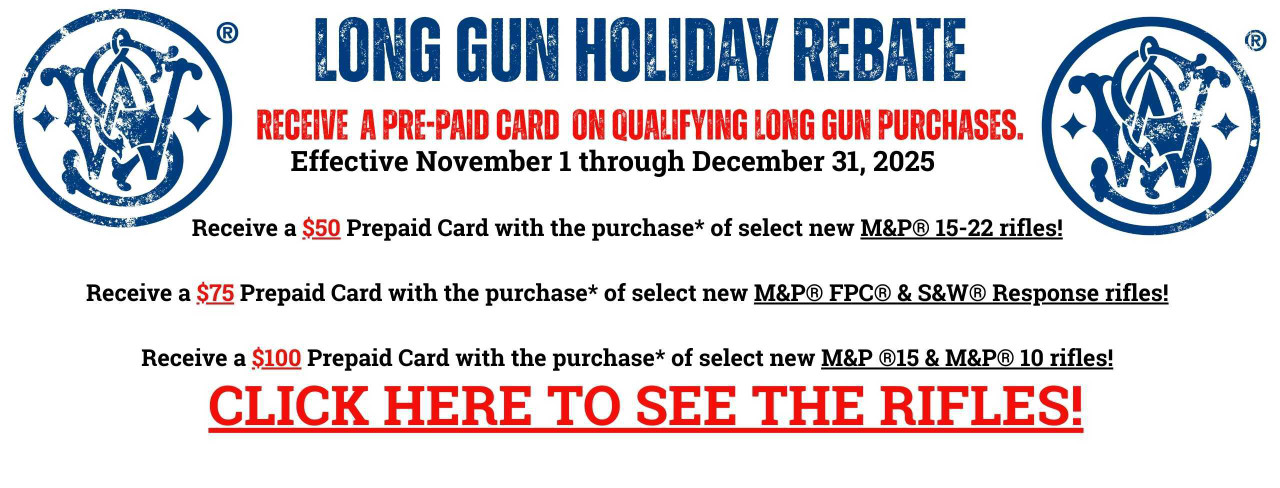 Smith & Wesson Rebates