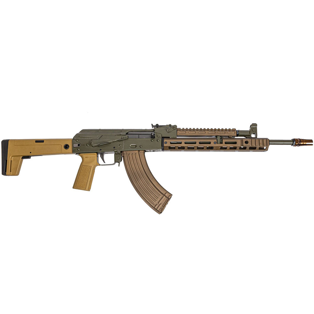 PSA AK-47 GF5 (Saber Plan B Muzzle) Moss Green/Burnt Bronze | WBT Guns