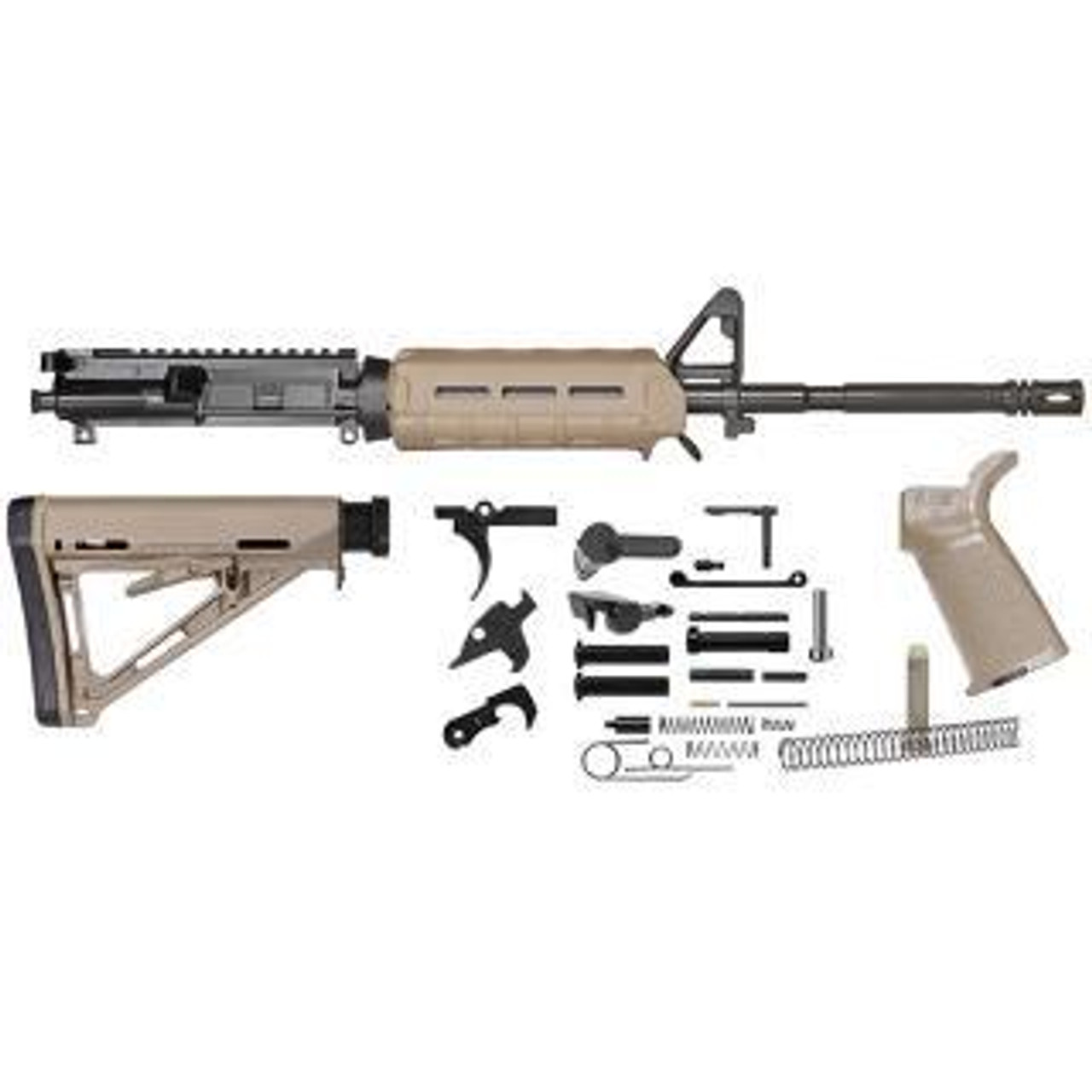 Del Ton Rifle Kit- M4 FDE Magpul Furniture- CALIFORNIA LEGAL- 5.56