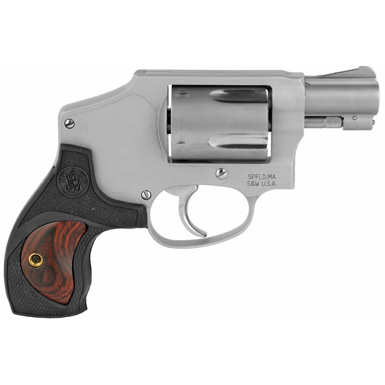 Smith & Wesson Model 642 Performance Center (Hammerless) CALIFORNIA LEGAL - .38 Spl +P - Wood Inserts