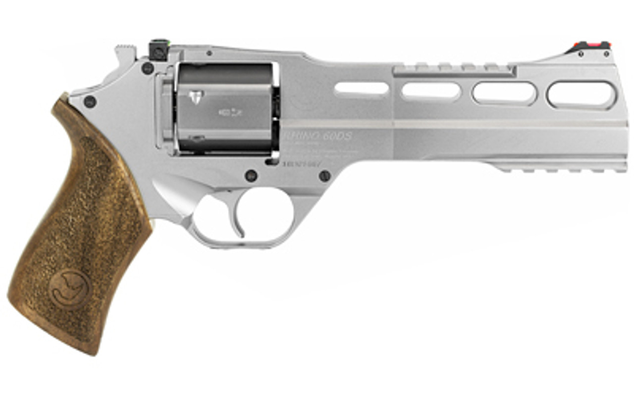 Chiappa Firearms Rhino Nickel 6 Revolver California Legal 357 Mag Chiappa Firearms Rhino Nickel 6 Revolver California Legal 357 Mag