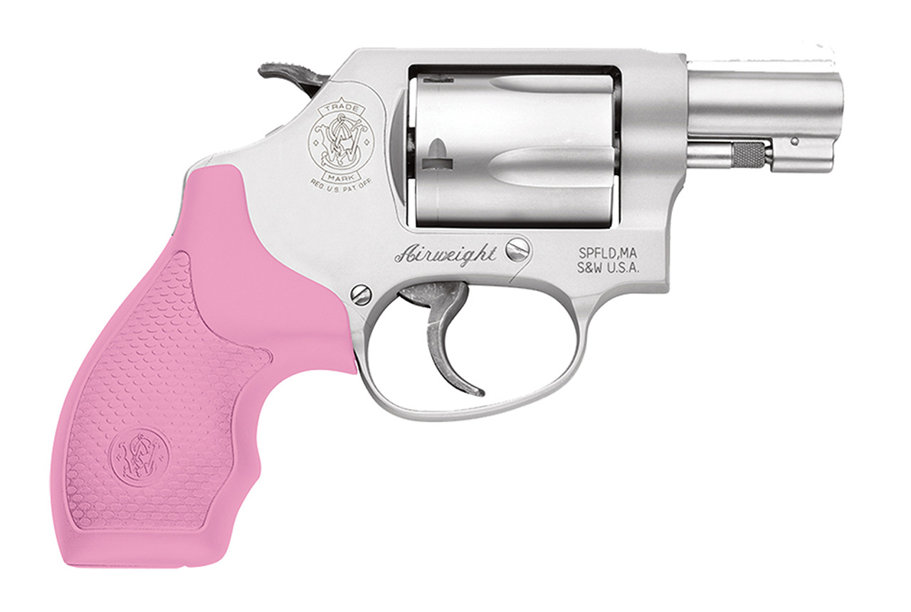 Smith & Wesson 637 Airweight Stainless/Pink 1.9" CALIFORNIA LEGAL - .38 Spl