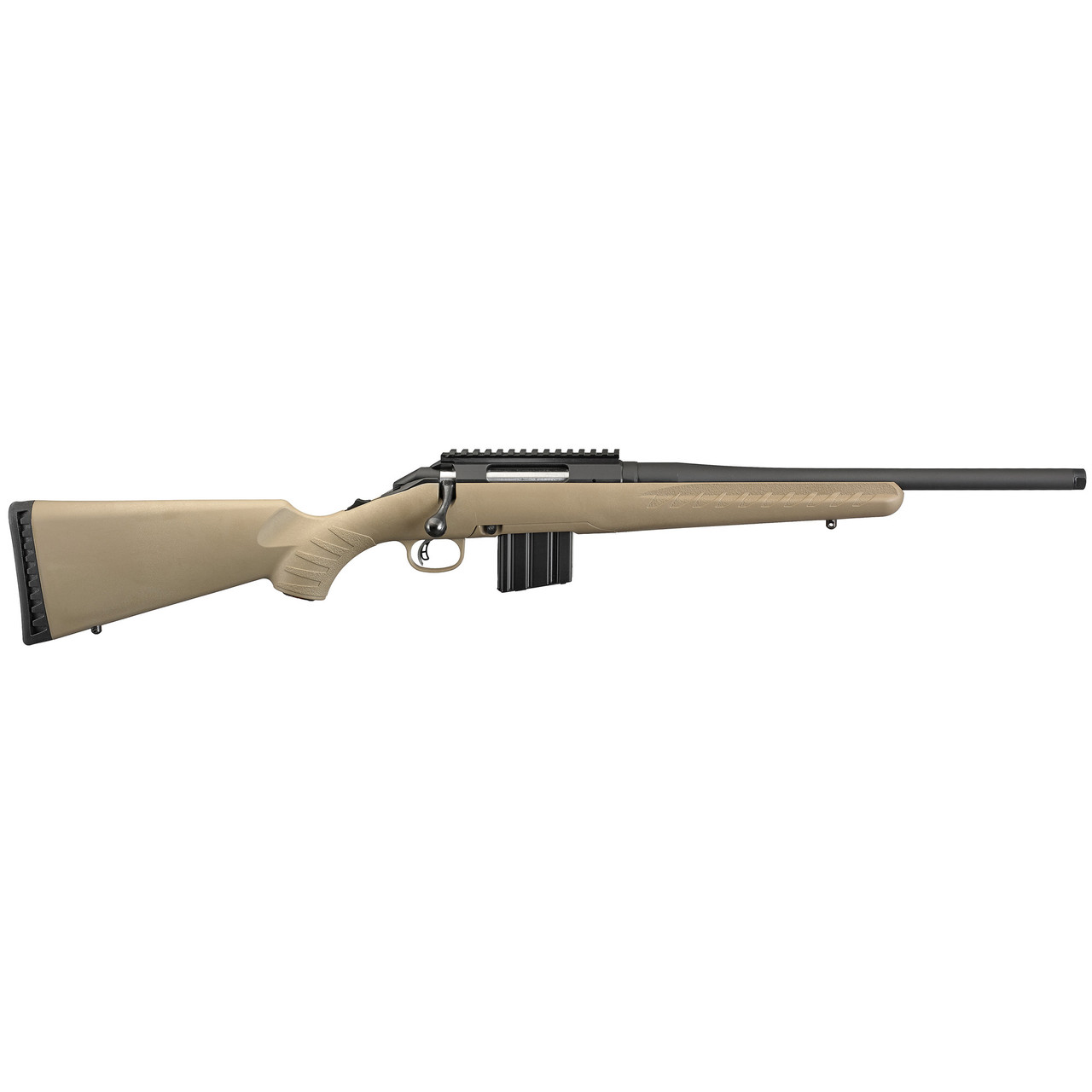 Ruger American Ranch Rifle 16.1" CALIFORNIA LEGAL - 6.5 Grendel - FDE