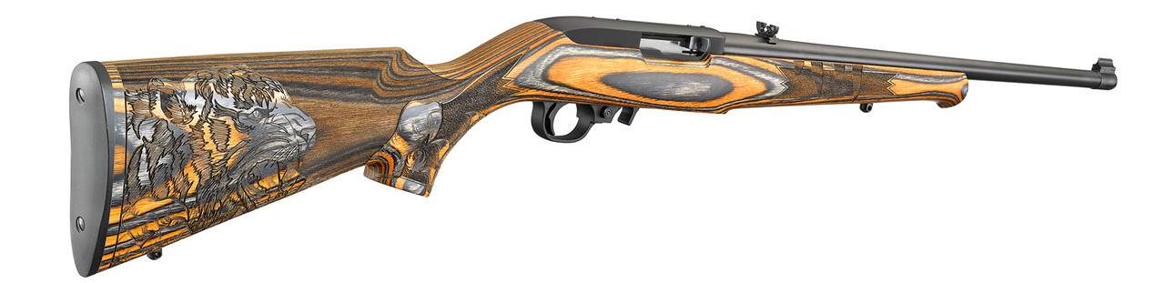 Ruger 10/22 Sporter TALO Exclusive CALIFORNIA LEGAL - .22LR - Engraved Bengal Tiger