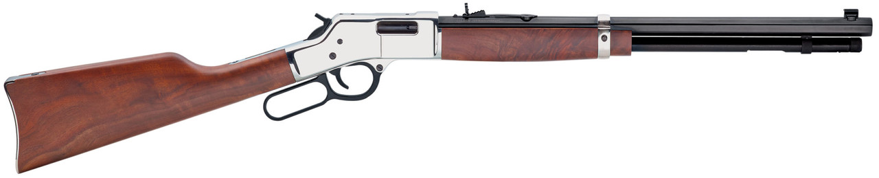 Henry Big Boy Silver CALIFORNIA LEGAL - .38 Spl/.357 Mag - Walnut/Nickel