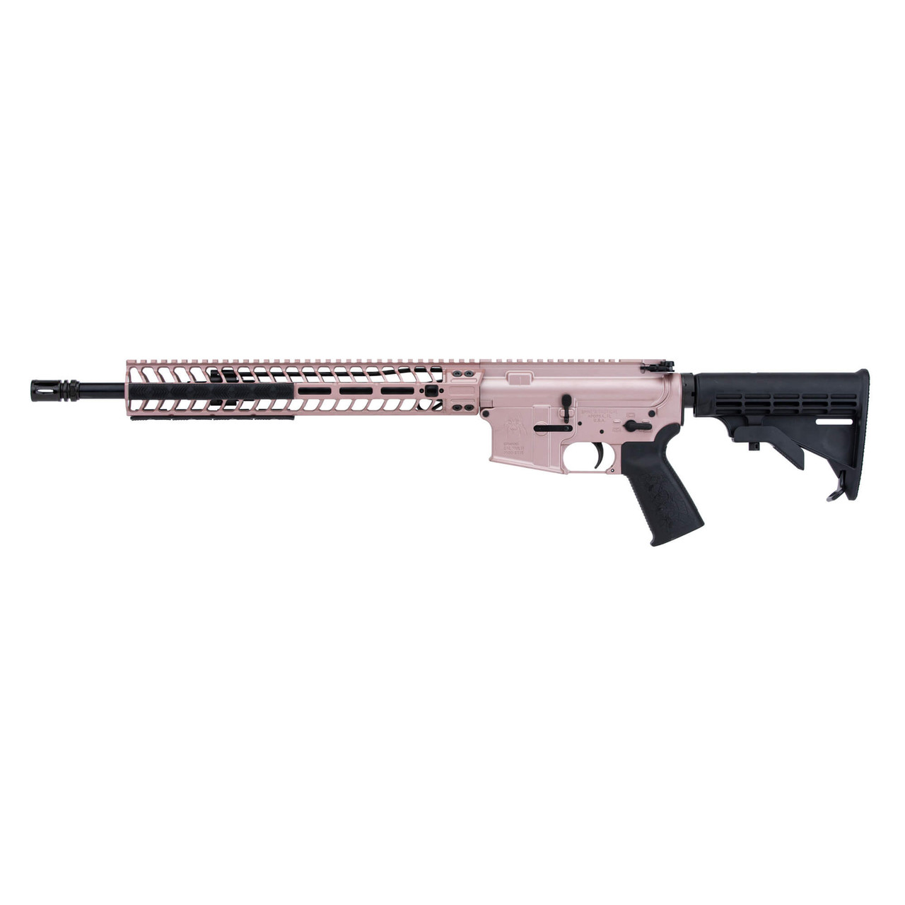 Wilde Built Tactical Spike's Tactical 556 in 5.56 NATO Rose Gold Left Side