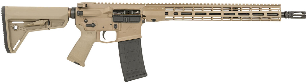 Wilde Built Tactical Aero Precision M4E1 with R-ONE Handguard in 5.56x45 NATO Flat Dark Earth Right Side