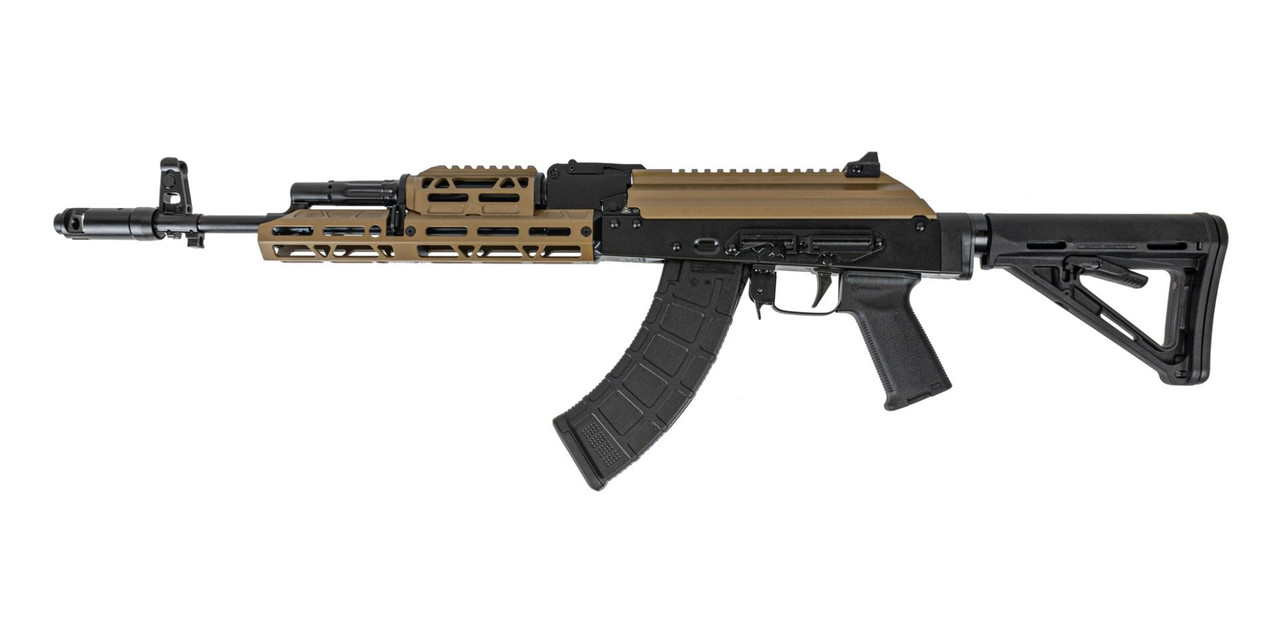Wilde Built Tactical Palmetto State Armory AK-103 GF3 in 7.62x39 Flat Dark Earth Left Side