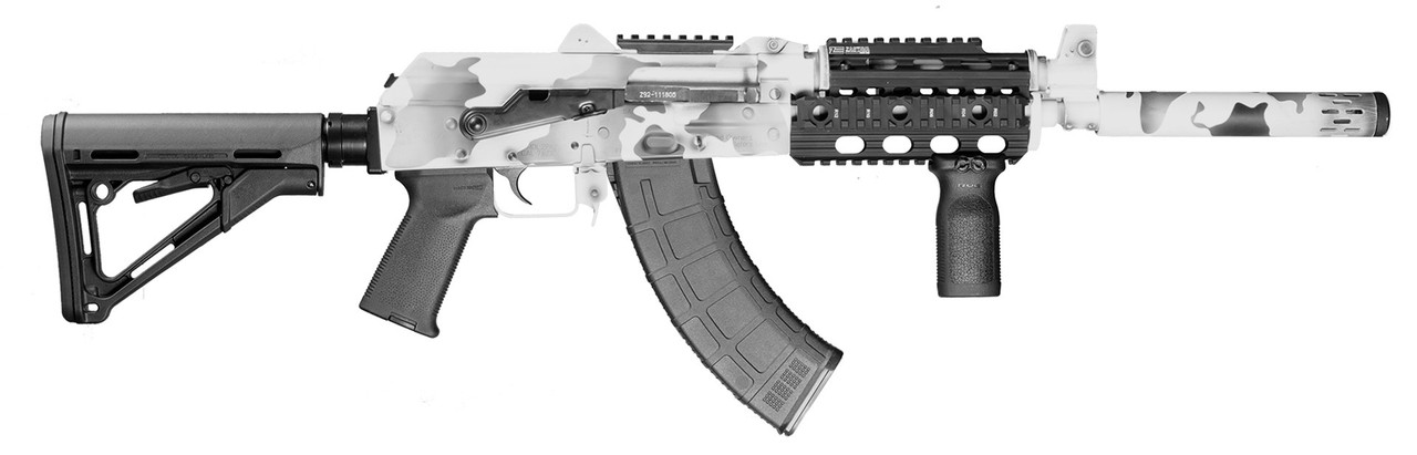 Zastava ZPAP92 Quad Rail Arctic Camo | WBT Guns