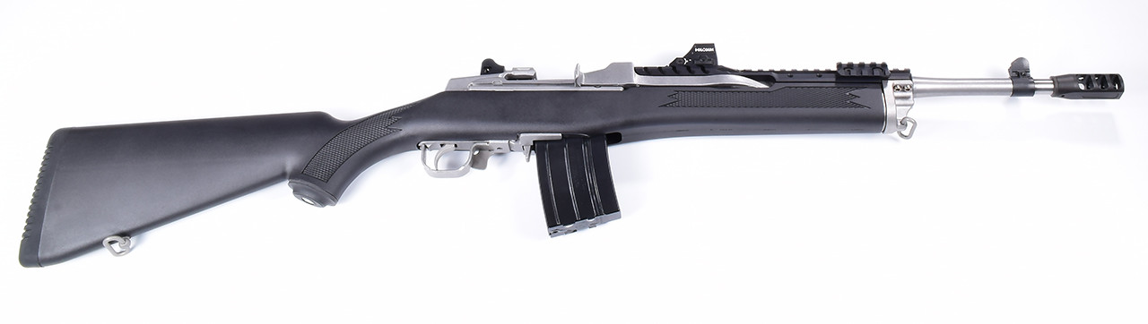 Ruger Mini-14 Tactical with Samson Mfg Hannibal Optics Rail and Holosun RDS Right Side