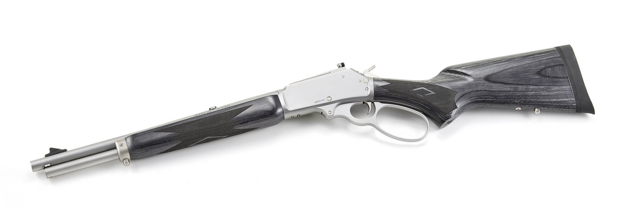 Marlin 336 Trapper in .30-30 Winchester Stainless Steel Left Angled