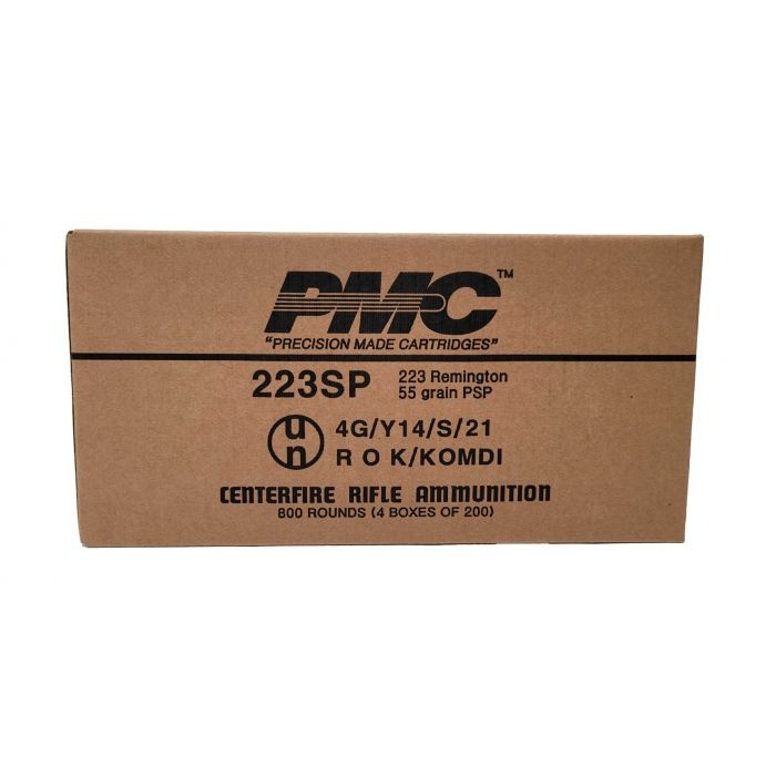 PMC Bronze .223 Remington - 55 Grain | SP | 800rds | WBT Guns