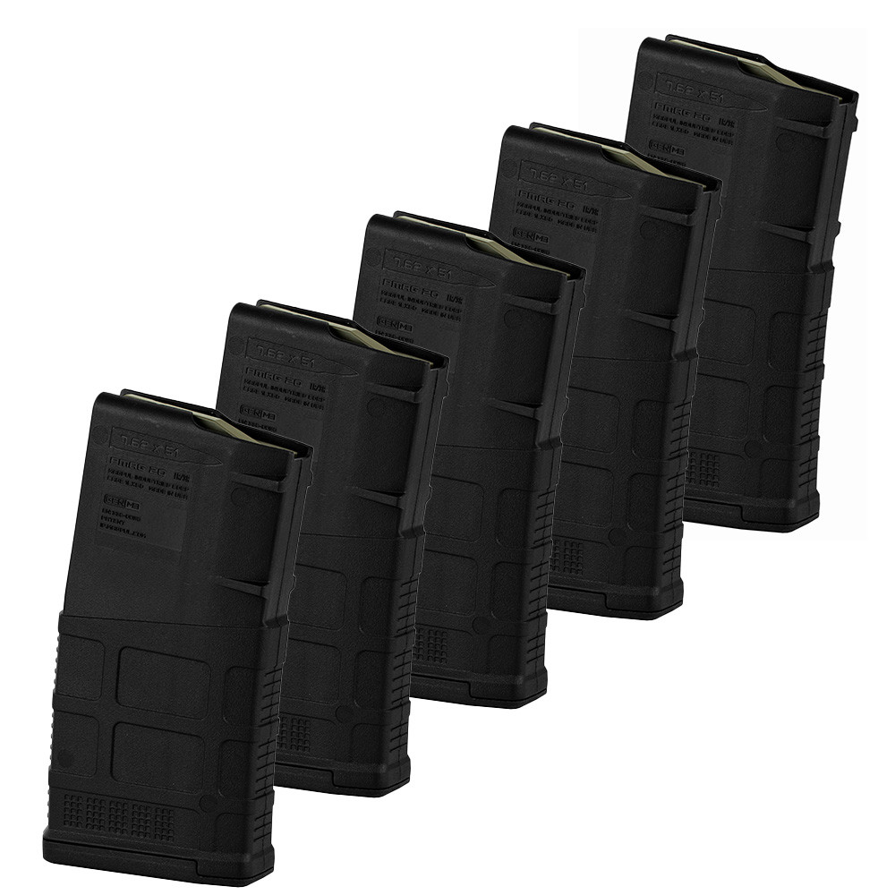 5 Pack Magpul PMAG M3 10/20 .308/7.62x51 | WBT Guns