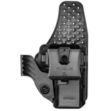 Fobus USA Handgun Holster OWB Paddle IWB Clip Wing & Sweatguard Appendix for Glock 26 & 27 Gen 1-4 Black Ambi
