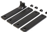 Griffin Armament Rail Shield M-LOK Panel Kit, 4-Piece Polymer - AR-15 / AR-10 -