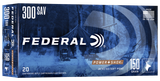 Federal Power-Shok 300 Savage Ammo - 150 Grain | Soft Point | 20rd Box