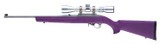 Hogue OverMolded Stock for Ruger 10/22 Standard Barrel - Purple