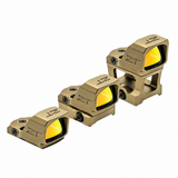 ZeroTech Thrive HD Reflex Red Dot Sight, 3 MOA, RMR Footprint - FDE