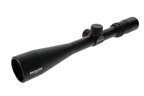 Crimson Trace Brushline 4-12x40 Rifle Scope – BDC Reticle, 1", Black