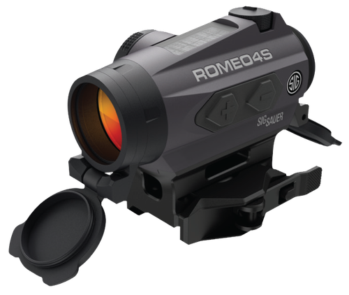 Sig Sauer ROMEO4S Red Ballistic Dot/ Circle Red Dot – 2 MOA, Graphite
