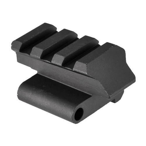 Midwest Industries AK Picatinny Adapter, Converts AK with 4.5MM Trunnion to Picatinny, Anodized Finish, Black